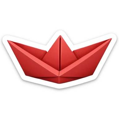 Paper Boat from IT movie sticker