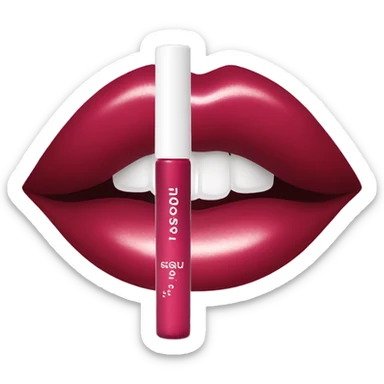 Gisou lip oil  sticker