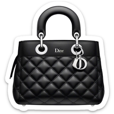 Dior bag sticker