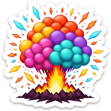 animated Panic Zone sticker