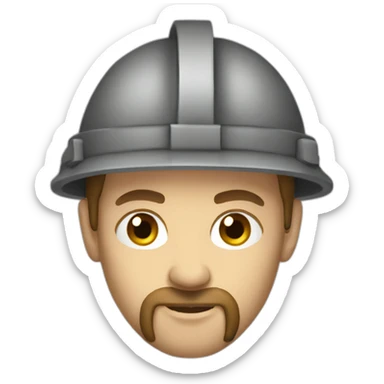 Architect middle ages sticker