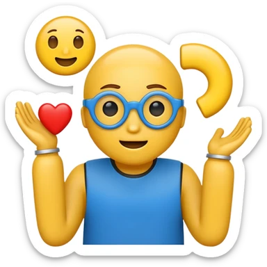 omg yolo rollo vibe coder emojis sticker