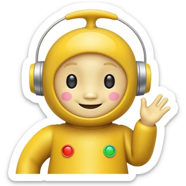Teletubby sticker