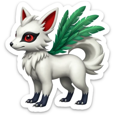 Shiny Linoone-Absol-Trico-Hybrid (Full body) sticker