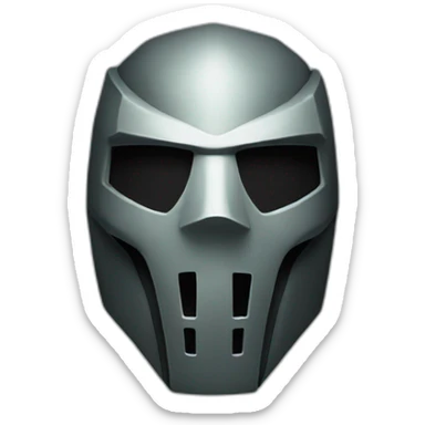 Mf doom mask sticker