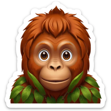 Orangutan sticker
