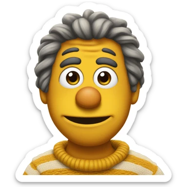 Bert Sesame Street  sticker