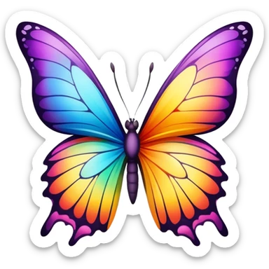 Butterfly  sticker