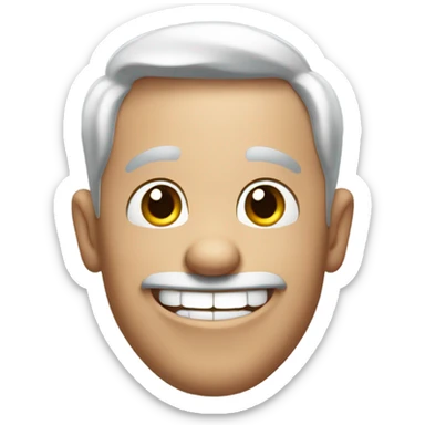 John Pork Smiling sticker