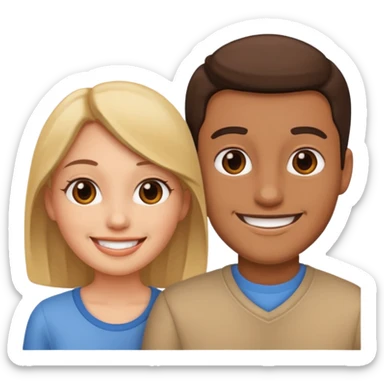 Boyfriend girlfriend  sticker