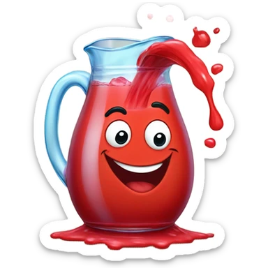 Kool aid man ohhh yeahh sticker