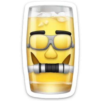 Rammstein drink vodka sticker