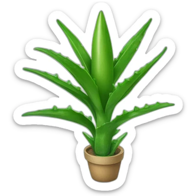 planta de aloe vera sticker