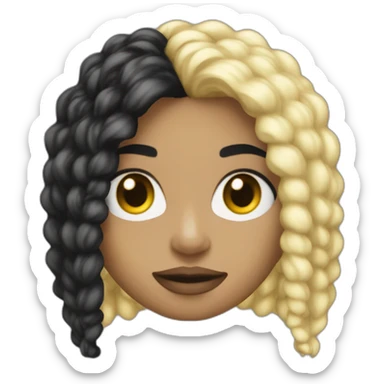 Billie Eillish chanteuse sur scène sticker