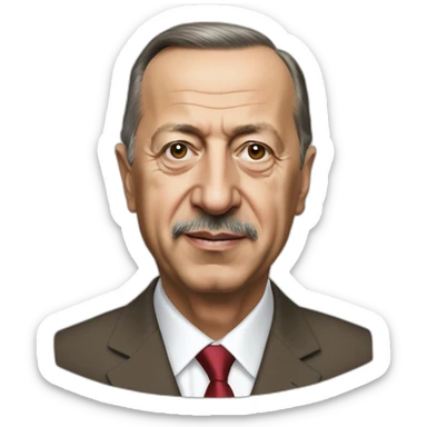 Recep tayyip erdogan sticker