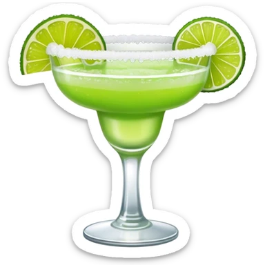 classic margarita cocktail  sticker