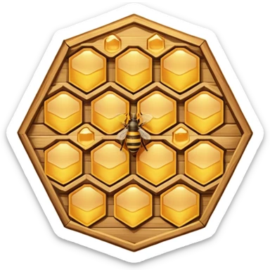  Bee Hives sticker