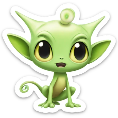 Celebi pokemon sticker