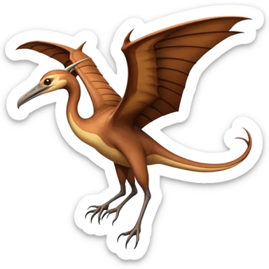 Make a quetzalcoatlus sticker