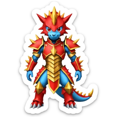 Flamedramon sticker