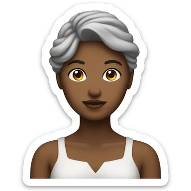 Femme voilée sticker