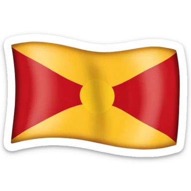 Aboriginal flag sticker