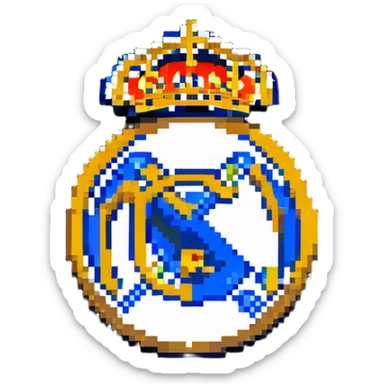 Real Madrid logo sticker