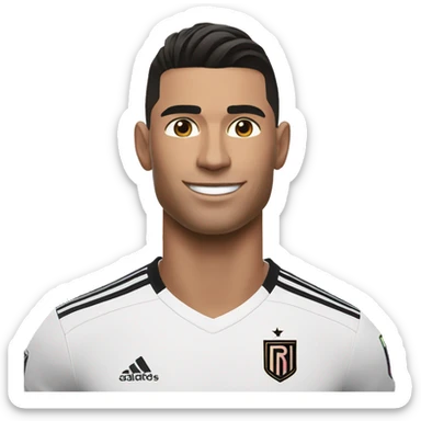 CR7 inter miami sticker