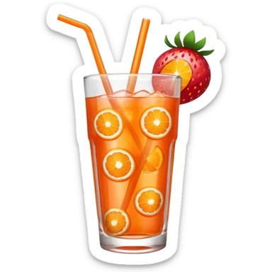 hyper strawberry  Fanta  sticker