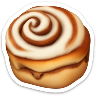 Cinnamon roll sticker