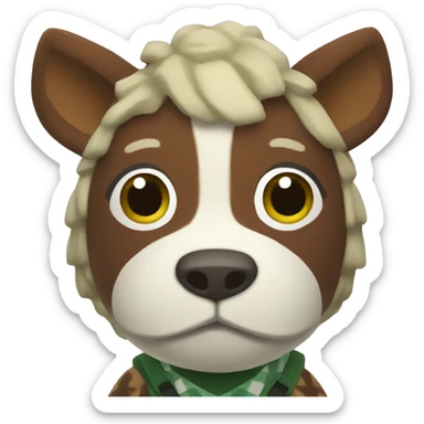 Animal Crossing sticker