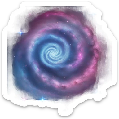 Galaxy sticker