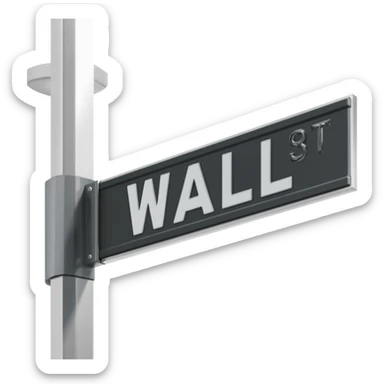 wall street sticker