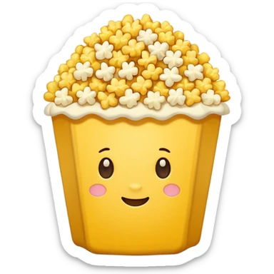 popcorn sticker