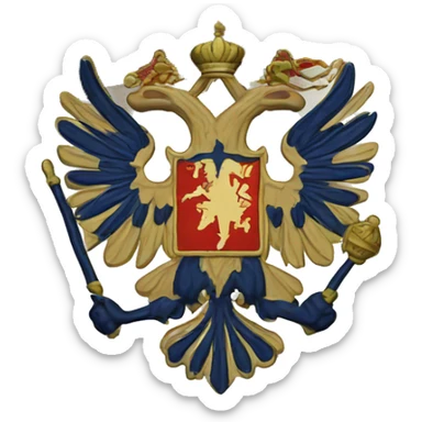 russian empire flag sticker