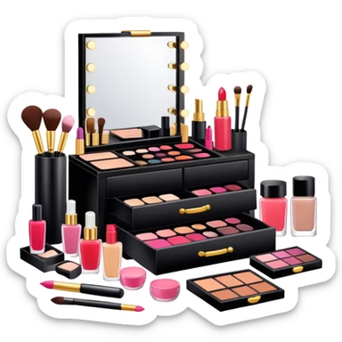 Makeup vanity  sticker