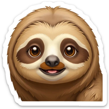 Bradipo femmina miele  sticker