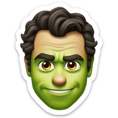 henry cavill as grinch sticker