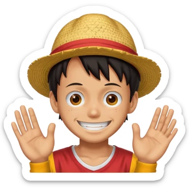 Luffy sticker