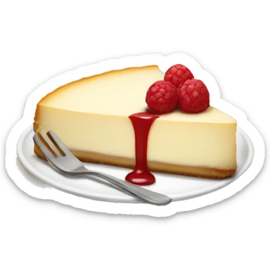Cheesecake sticker