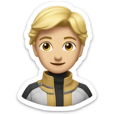 Розовая чашка капучино  sticker