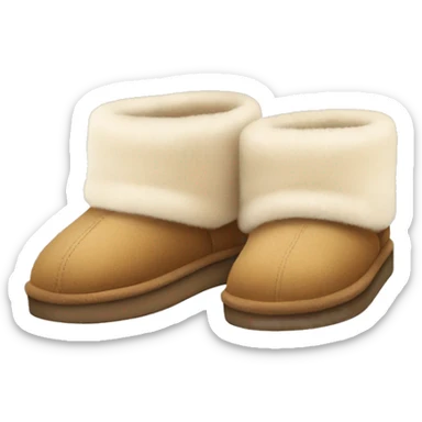 ugg slippers sticker