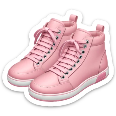 babypink sneakers sticker