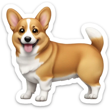 Corgi sticker