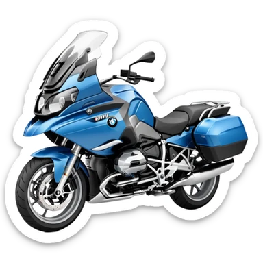 BMW RT1200 touring motorcycle sticker