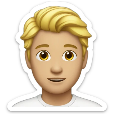 clean aesthetic sticker