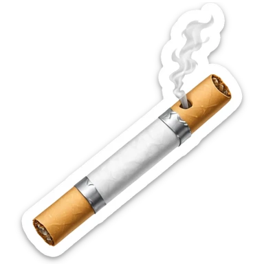 Join de weed avc une feuille tt blanc sticker