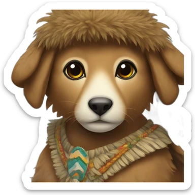 cuy peruvian sticker