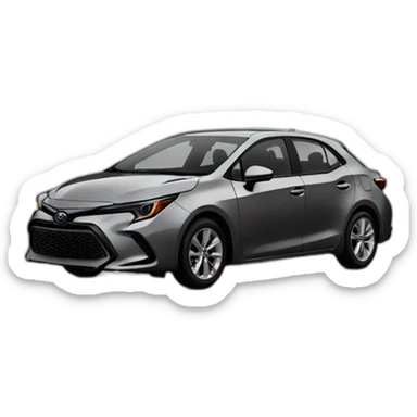 TOYOTA Corolla 2019 hb sticker