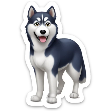 husky sticker